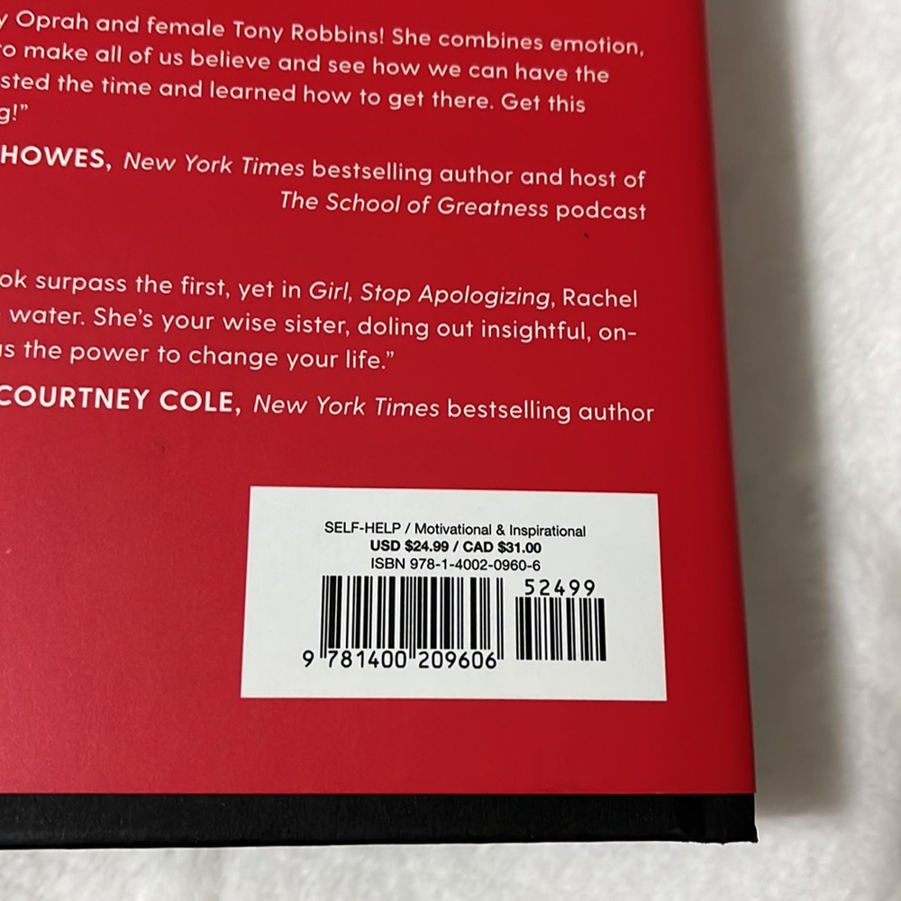 Set of 2 Rachel Hollis Books Girl Stop Apologizing, Girl Wash Your Face - Picture 9 of 9